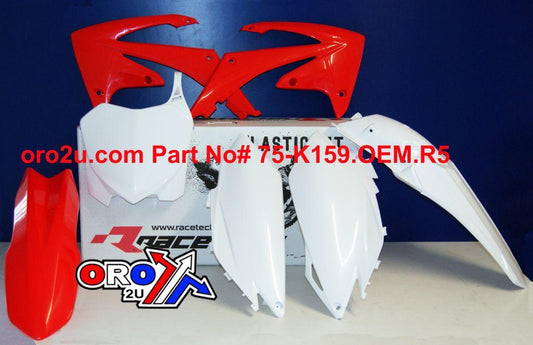 RTECH PLASTIC KIT/5 CRF250/450 11-12