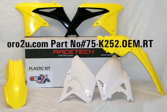 RTECH PLASTIC KIT 10-19 RMX450Z OEM 10-12