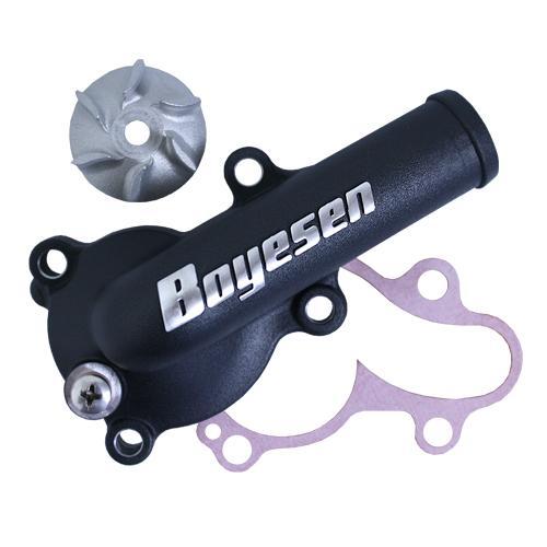 BOYESEN WATER PUMP COVER 16-18 KX450F, Supercooler BOYESEN WPK-18AB, BLACK