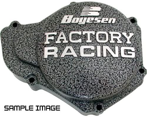 BOYESEN IGNITION COVER 00-05 KX65, 03-05 RM60/65 IGNITION COVER, BOYESEN SC-10CL SILVER/BLACK