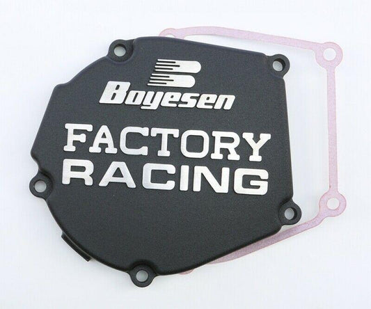 BOYESEN IGNITION COVER 05-07 KX250, BOYESEN SC-12AB BLACK