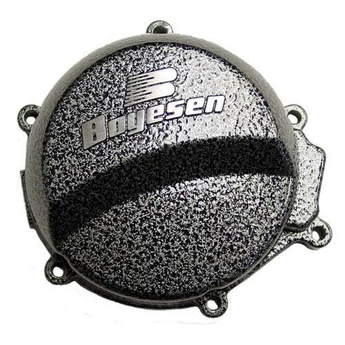 BOYESEN IGNITION COVER 06-24 KX65, BOYESEN SC-10D, SILVER BLACK