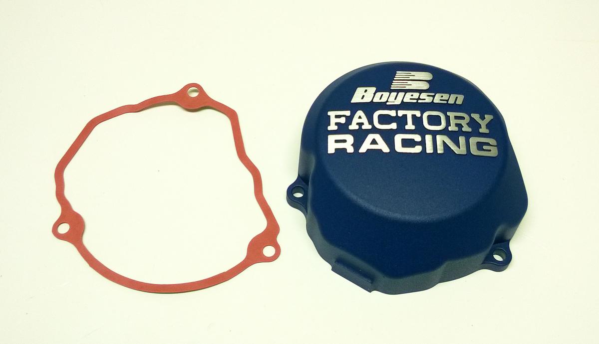 BOYESEN IGNITION COVER 03-17 SX85, BOYESEN SC-46L KTM BLUE