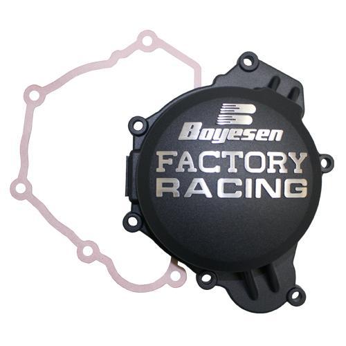 BOYESEN IGNITION COVER 16-18 KTM125 SX, BOYESEN SC-41CB, BLACK