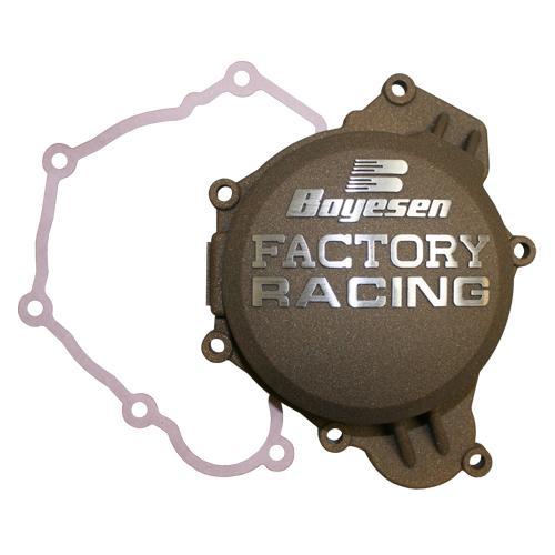 BOYESEN IGNITION COVER 16-18 KTM125 SX, BOYESEN SC-41CM, MAGNESIUM