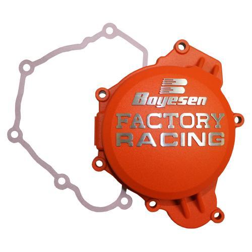 BOYESEN IGNITION COVER 16-18 KTM SX125 BOYESEN SC-41CO ORANGE