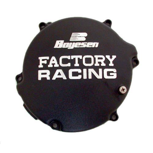 BOYESEN CLUTCH COVER 94-02 KX125 BLACK, BOYESEN CC11B