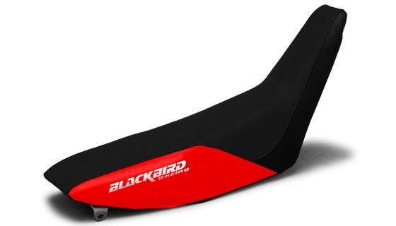 BLACKBIRD 96-05 XR400 BLACK/RED 1101/03, BLACKBIRD SEAT COVER