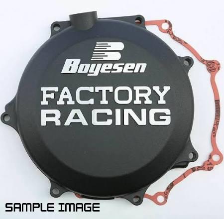 BOYESEN CLUTCH COVER YZ125 94-04 BLACK, BOYESEN CC-31B