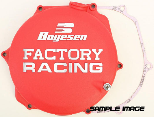 BOYESEN CLUTCH COVER 07-21 RM-Z 250, BOYESEN CC-27R RED