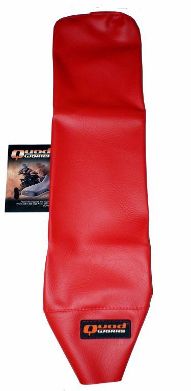 Quad Works 86-89 TRX250R SEAT COVER RED, HONDA