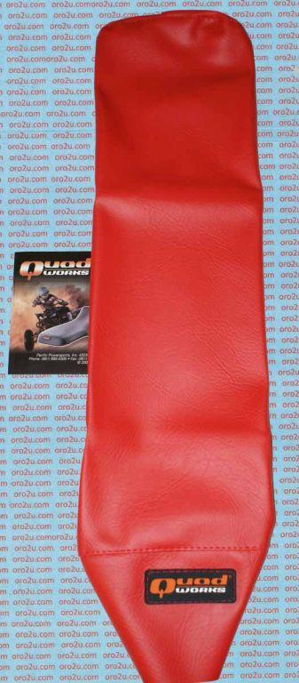 Quad Works 86-89 TRX250R SEAT COVER RED, HONDA