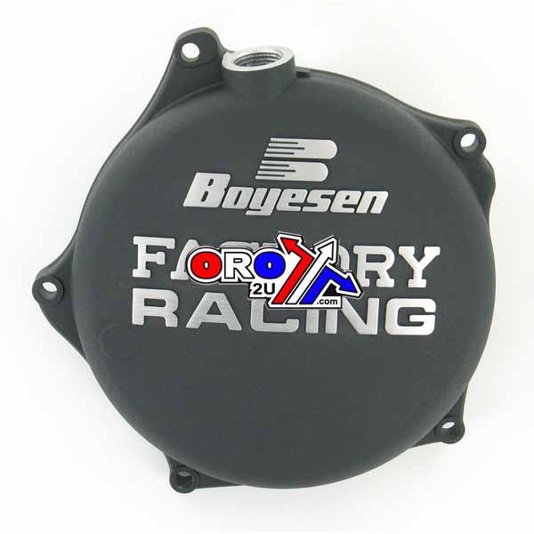 BOYESEN CLUTCH COVER 09-20 KX250F, BOYESEN CC-17AB, BLACK