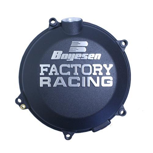 BOYESEN CLUTCH COVER 13-15 KTM 450 SXF, BOYESEN CC-45B BLACK