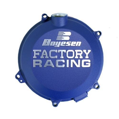 BOYESEN CLUTCH COVER 13-15 KTM 450 SXF, BOYESEN CC-45L BLUE