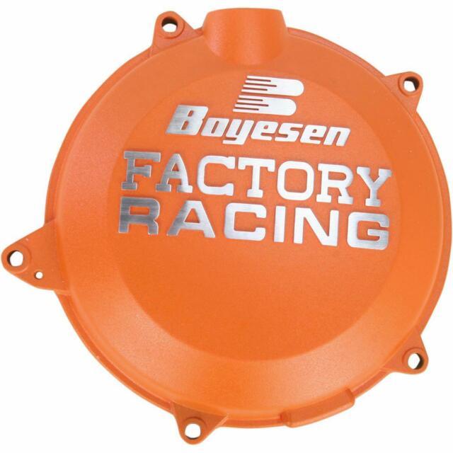 BOYESEN CLUTCH COVER 13-15 KTM 450 SXF, BOYESEN CC-45O ORANGE