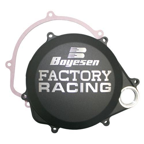 BOYESEN CLUTCH COVER 17-24 CRF450R/RX, BOYESEN CC-06CB BLACK