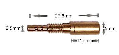 FIR CARBURETTOR JET MIKUNI 17.5 N224.103 PILOT, UP-07032-175
