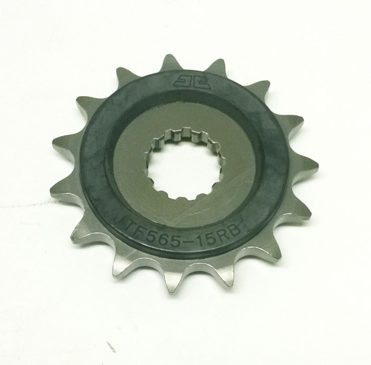 JT FRONT SPROCKET JTF565.15RB JT, OE Rubber Cushioned, SF565-15