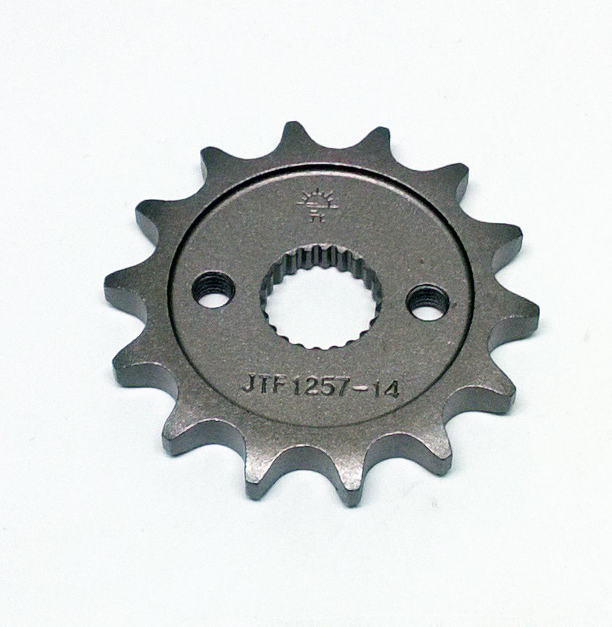 JT FRONT SPROCKET JTF1257.14 428, CR80/CR85 428 Chain Conversion