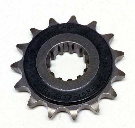 JT FRONT SPROCKET JTF1332.15RB JT, OE Rubber Cushioned