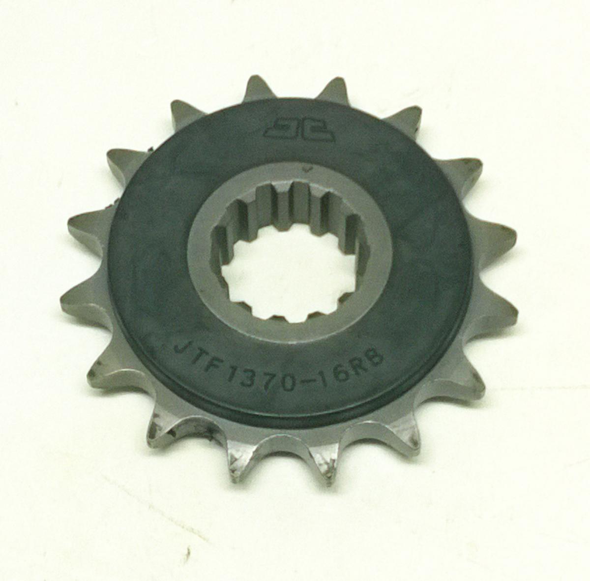 JT FRONT SPROCKET JTF1370.16RB JT, OE Rubber Cushioned