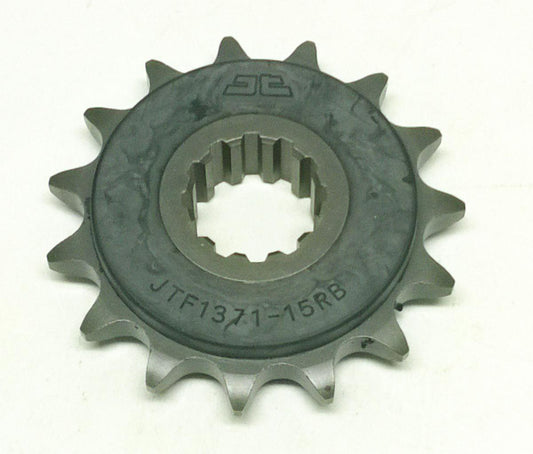 JT FRONT SPROCKET JTF1371.15RB JT, OE Rubber Cushioned