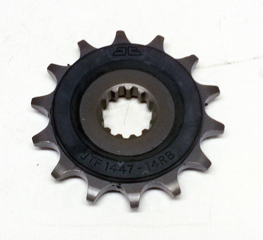 JT FRONT SPROCKET JTF1447.14RB JT, OE Rubber Cushioned