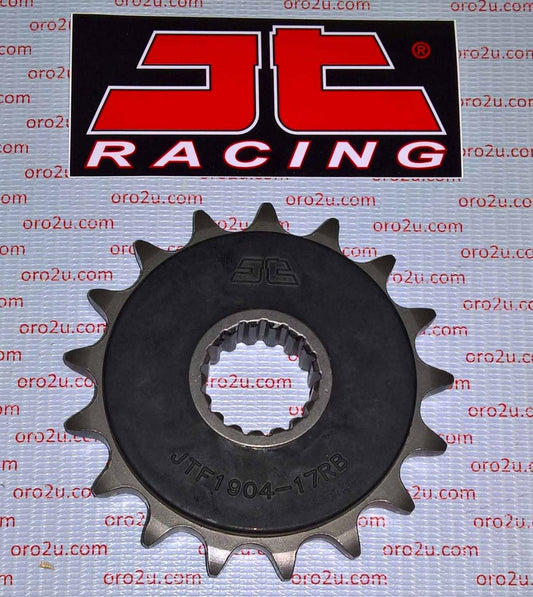 JT FRONT SPROCKET JTF1904.17RB JT, OE Rubber Cushioned