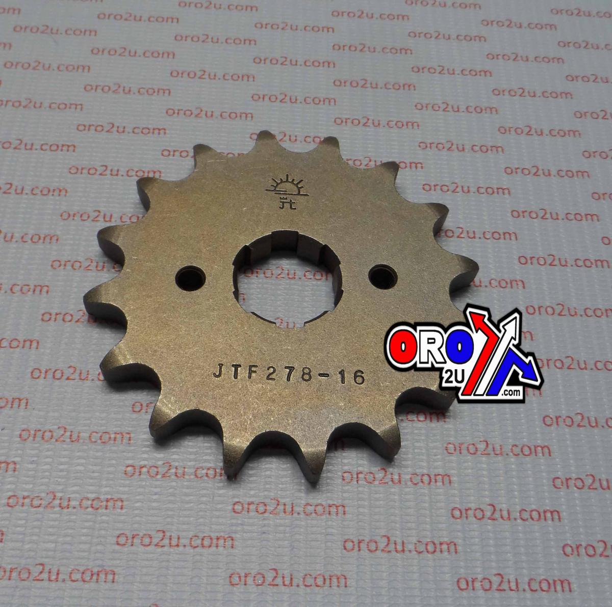 JT FRONT SPROCKET JTF278.16 JT, HONDA ROAD