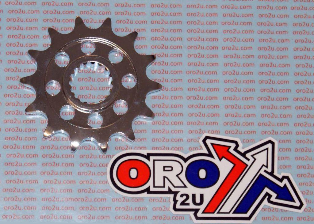 DIRT RACING  FRONT SPROCKET 14 JTF284.14 520, LIGHT CHROMOLLY