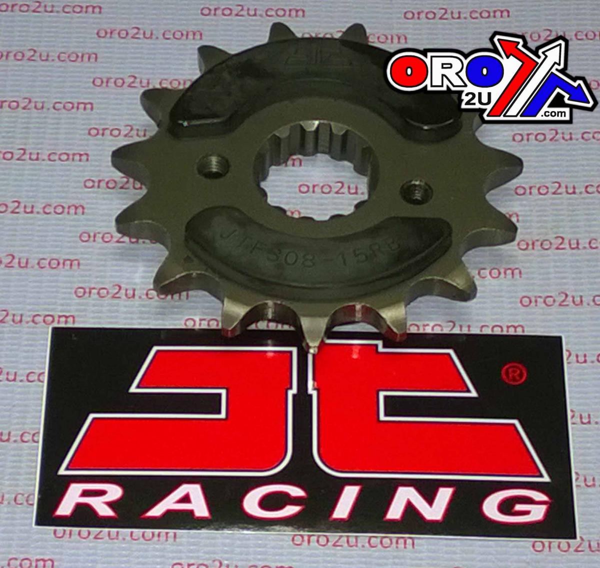 JT FRONT SPROCKET JTF308.15RB JT, OE Rubber Cushioned