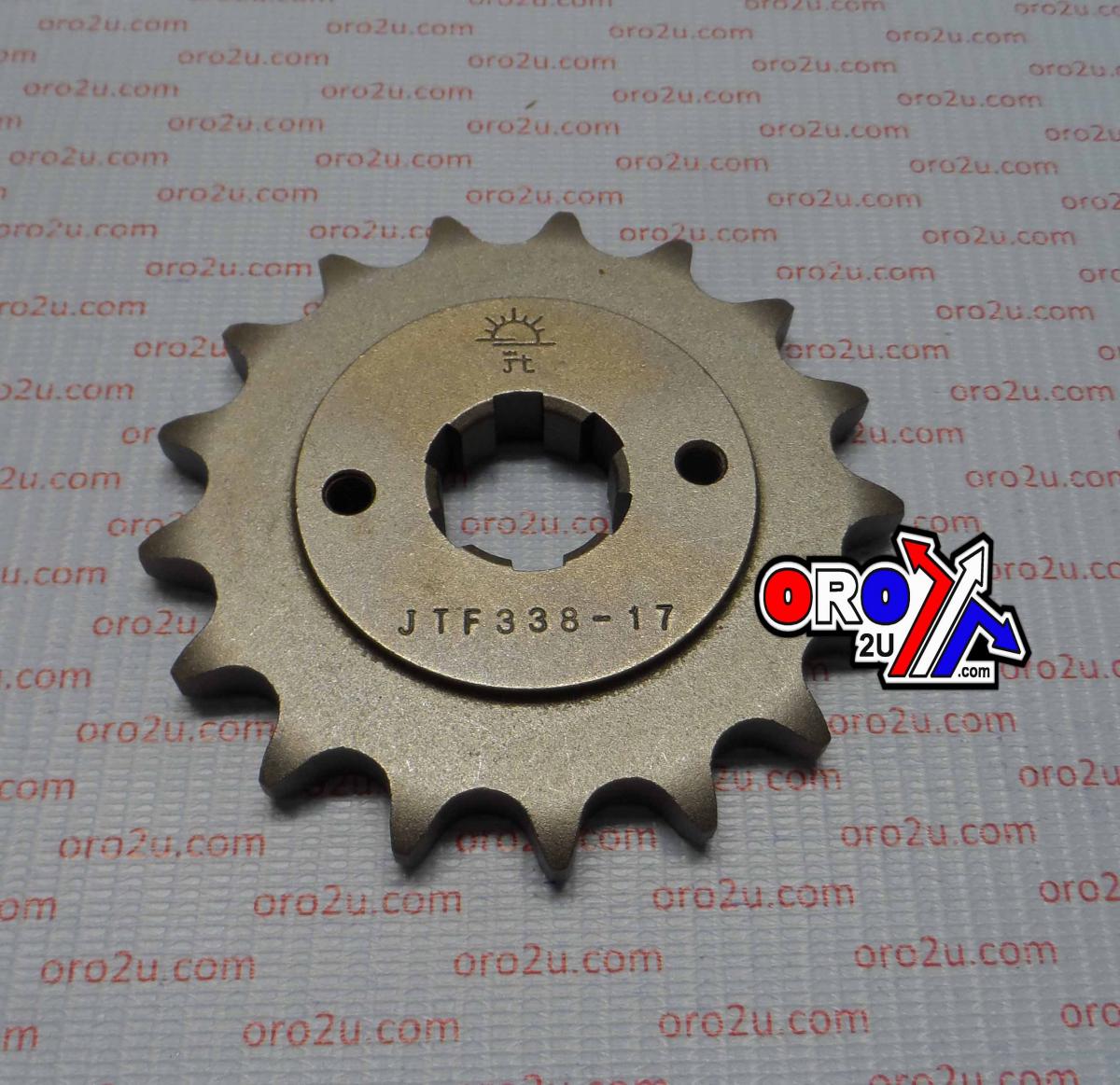 JT FRONT SPROCKET JTF338.17 JT, HONDA ROAD