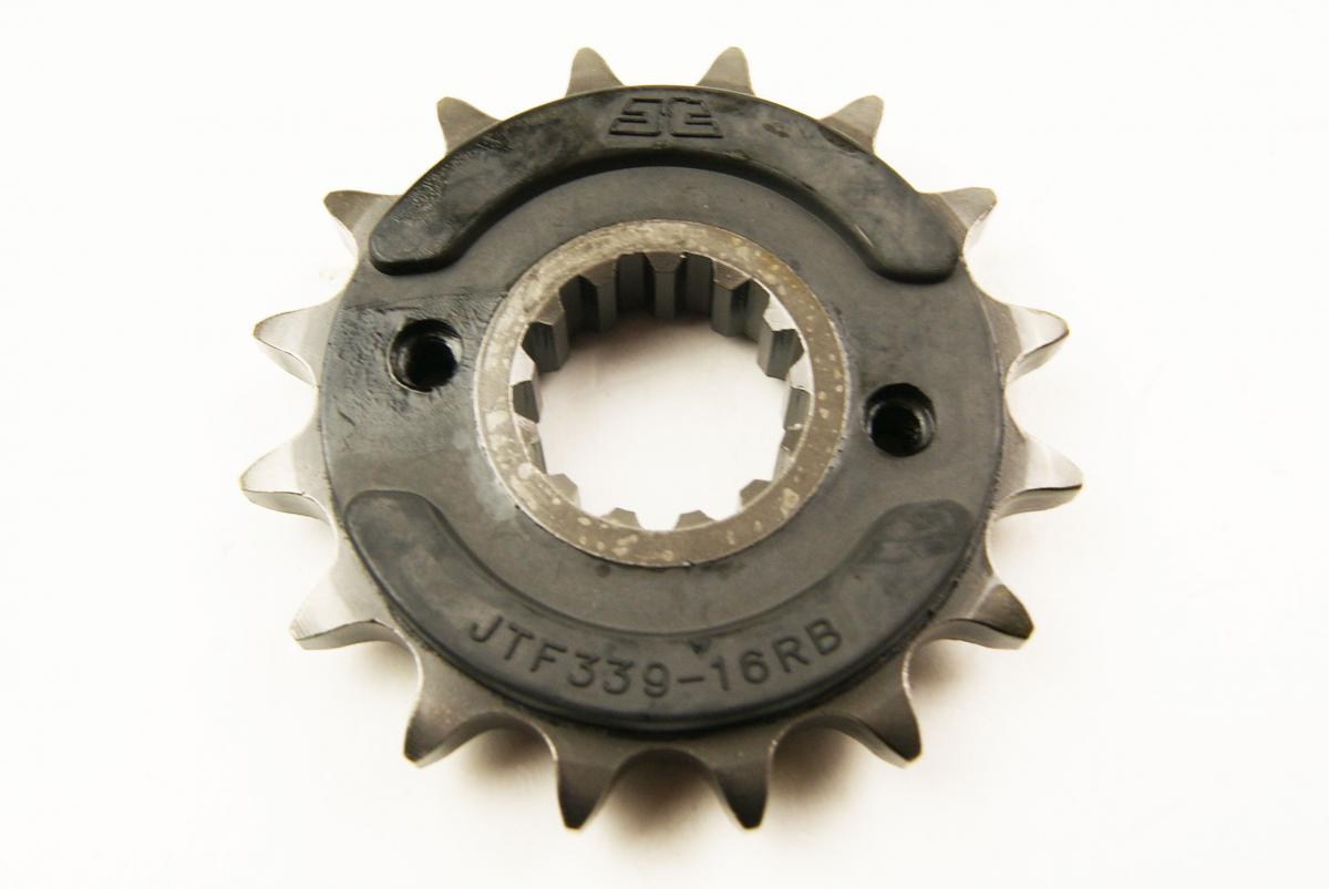 JT FRONT SPROCKET JTF339.16RB JT, OE Rubber Cushioned