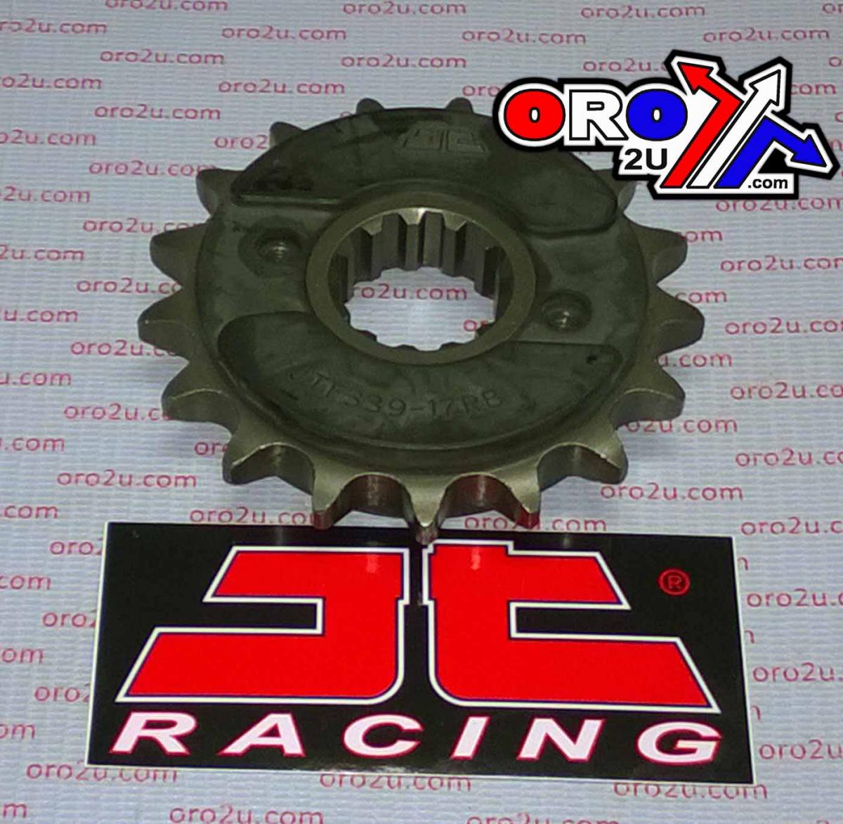 JT FRONT SPROCKET JTF339.17RB JT, OE Rubber Cushioned