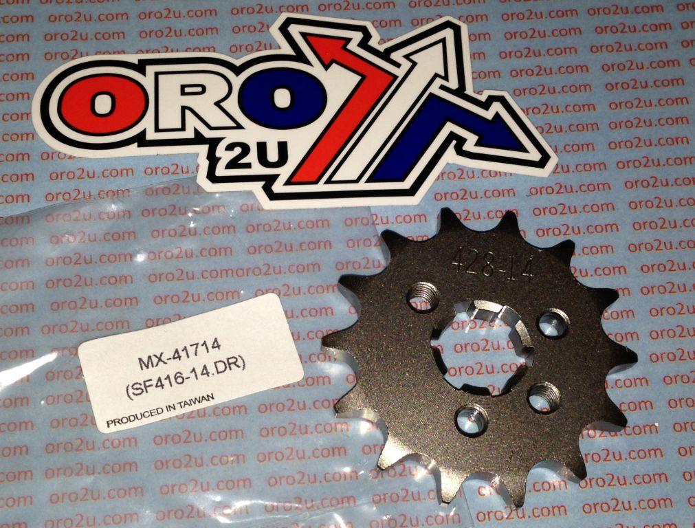 DIRT RACING  FRONT SPROCKET 14 JTF416/417.14 428