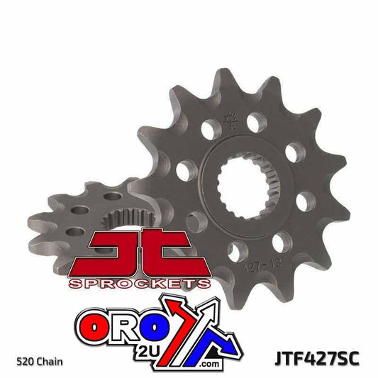 JT FRONT SPROCKET JTF427.12SC JT, Self-Cleaning Steel Front