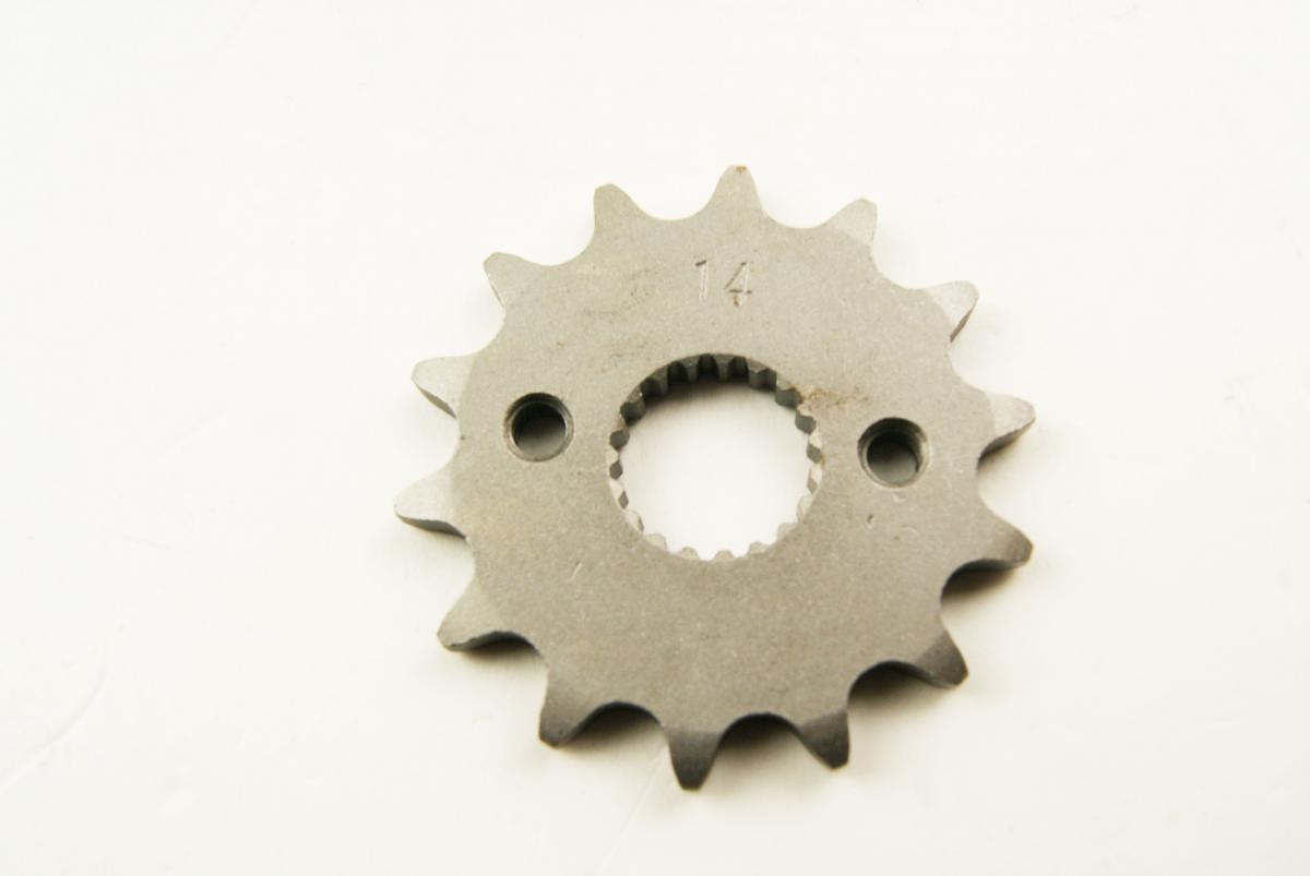 DIRT RACING  FRONT SPROCKET 14 JTF1310.14 420, HONDA CR150R RB 2007, 08, 09