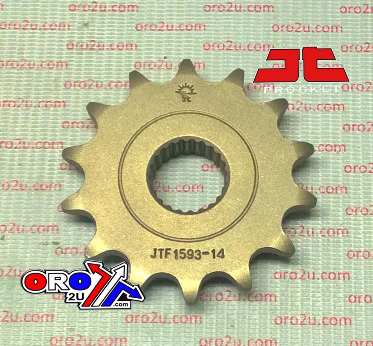 JT FRONT SPROCKET JTF1593.14 JT, New No. JTF1593-14