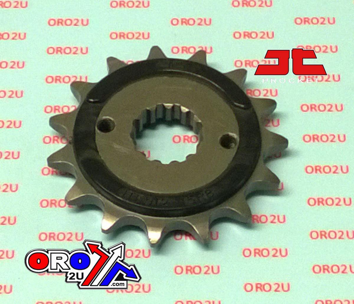 JT FRONT SPROCKET JTF512.15RB JT, OE Rubber Cushioned