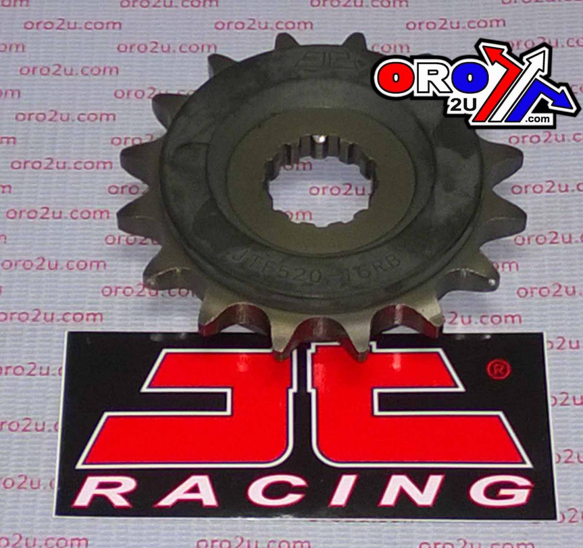 JT FRONT SPROCKET JTF520.16RB JT, OE Rubber Cushioned