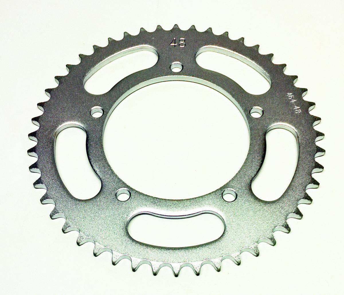 JT REAR SPROCKET STEEL 464 5 HOLE, KAWASAKI KX60/80 JTR464.48