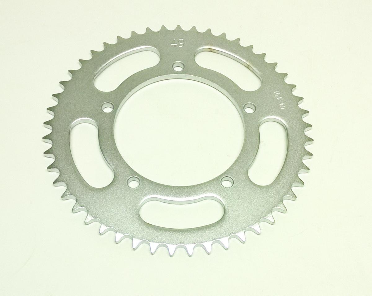 JT REAR SPROCKET STEEL 464 5 HOLE, KAWASAKI KX60/80 JTR464.49