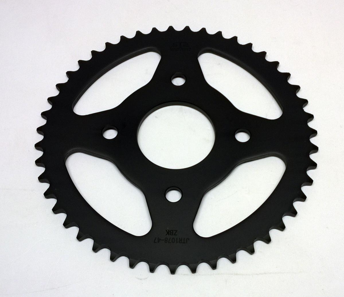 JT REAR SPROCKET STEEL HARD ZBK, C45 INDUCTION JTR1078.47ZBK