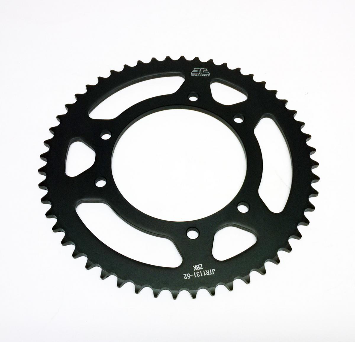 JT REAR SPROCKET STEEL HARD ZBK, C45 INDUCTION JTR1131.52ZBK