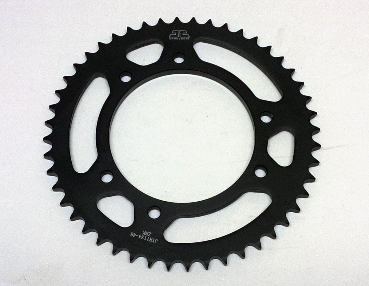 JT REAR SPROCKET STEEL HARD ZBK, C45 INDUCTION JTR1134.48ZBK