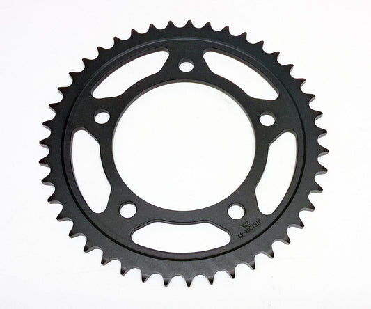 JT REAR SPROCKET STEEL HARD ZBK, C45 INDUCTIONJTR1304.43ZBK