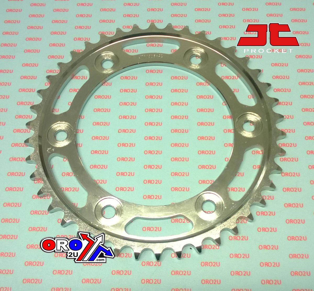 JT REAR SPROCKET JTR1306.42 STEEL, HONDA ROAD