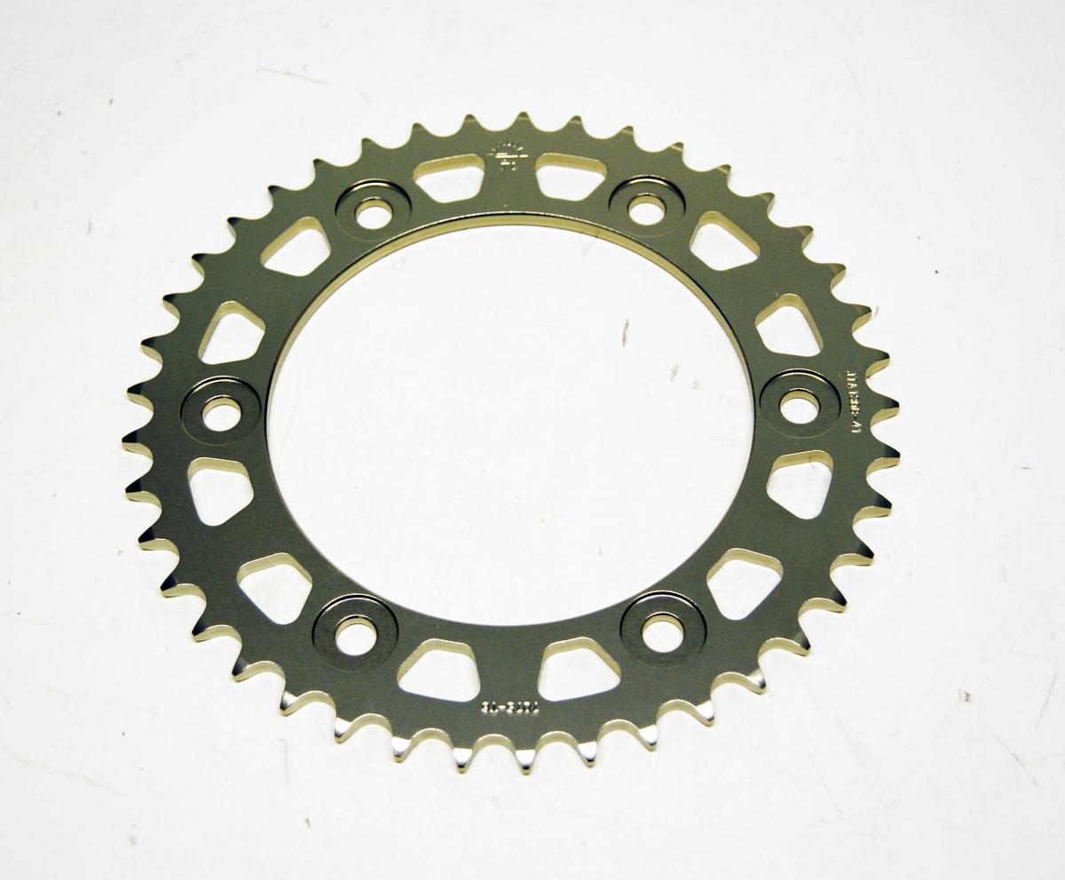 JT REAR SPROCKET ALLOY JTA1308.41, CHAIN CONVERSION 520, HONDA ROAD JTR1308