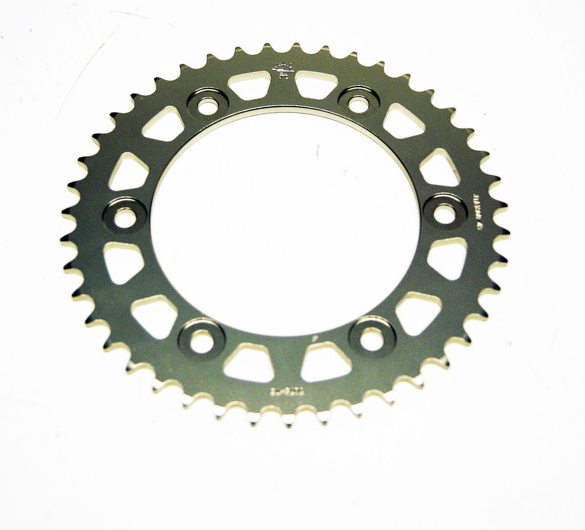 JT REAR SPROCKET ALLOY JTA1308.43, CHAIN CONVERSION 520, HONDA ROAD JTR1308